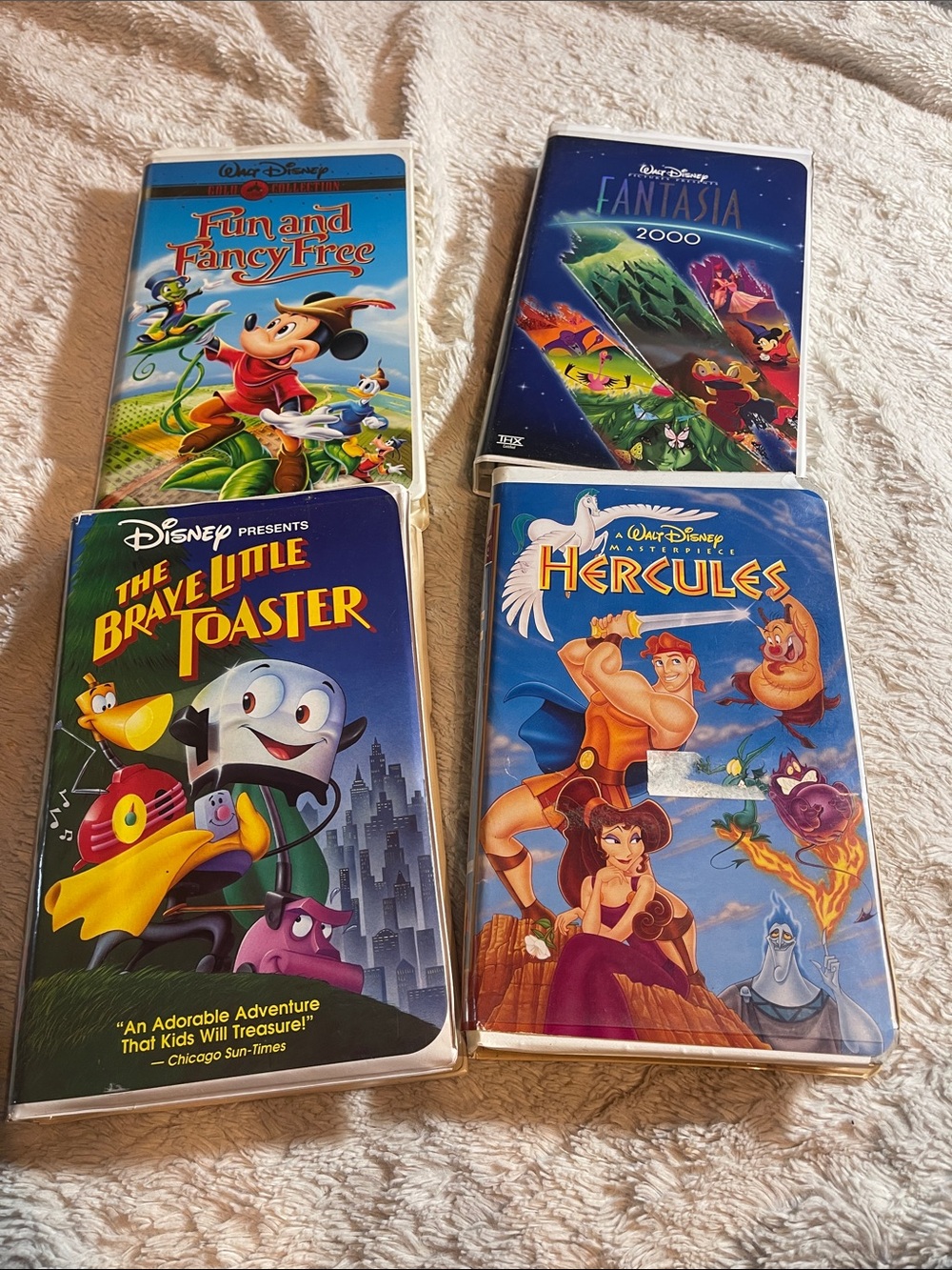 Disney VHF bundle four